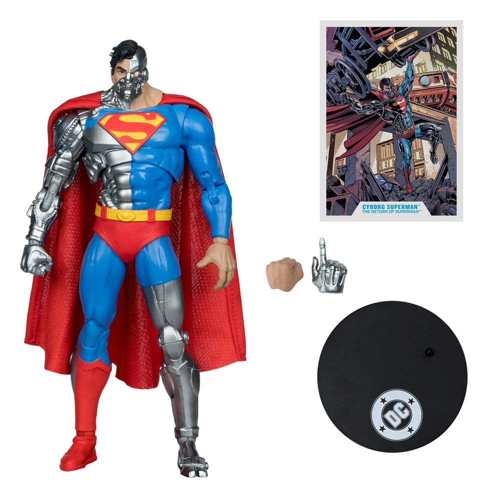 DC Multiverse McFarlane Vault Collection figurine Cyborg Superman (Revenge of the Green Lanterns) 18 cm