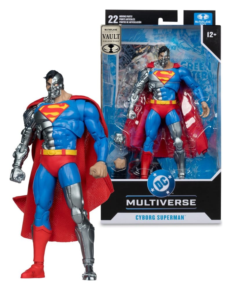 DC Multiverse McFarlane Vault Collection figurine Cyborg Superman (Revenge of the Green Lanterns) 18 cm
