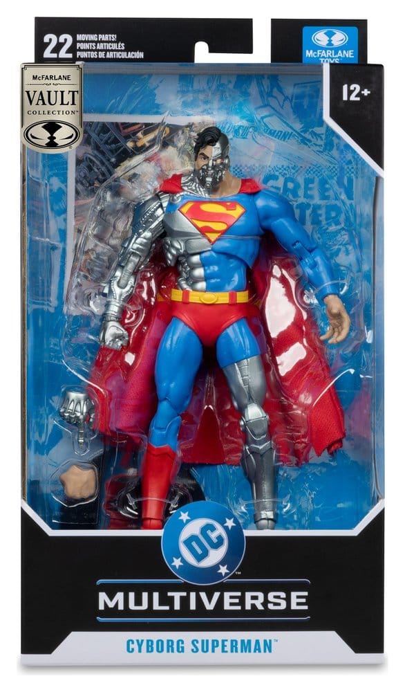 DC Multiverse McFarlane Vault Collection figurine Cyborg Superman (Revenge of the Green Lanterns) 18 cm
