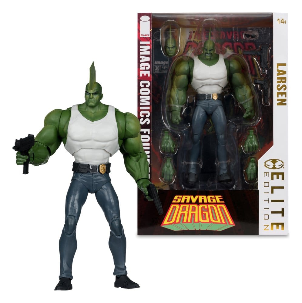 Savage Dragon Image Comics Founders Series McFarlane Elite Edition figurine Dragon 20 cm
