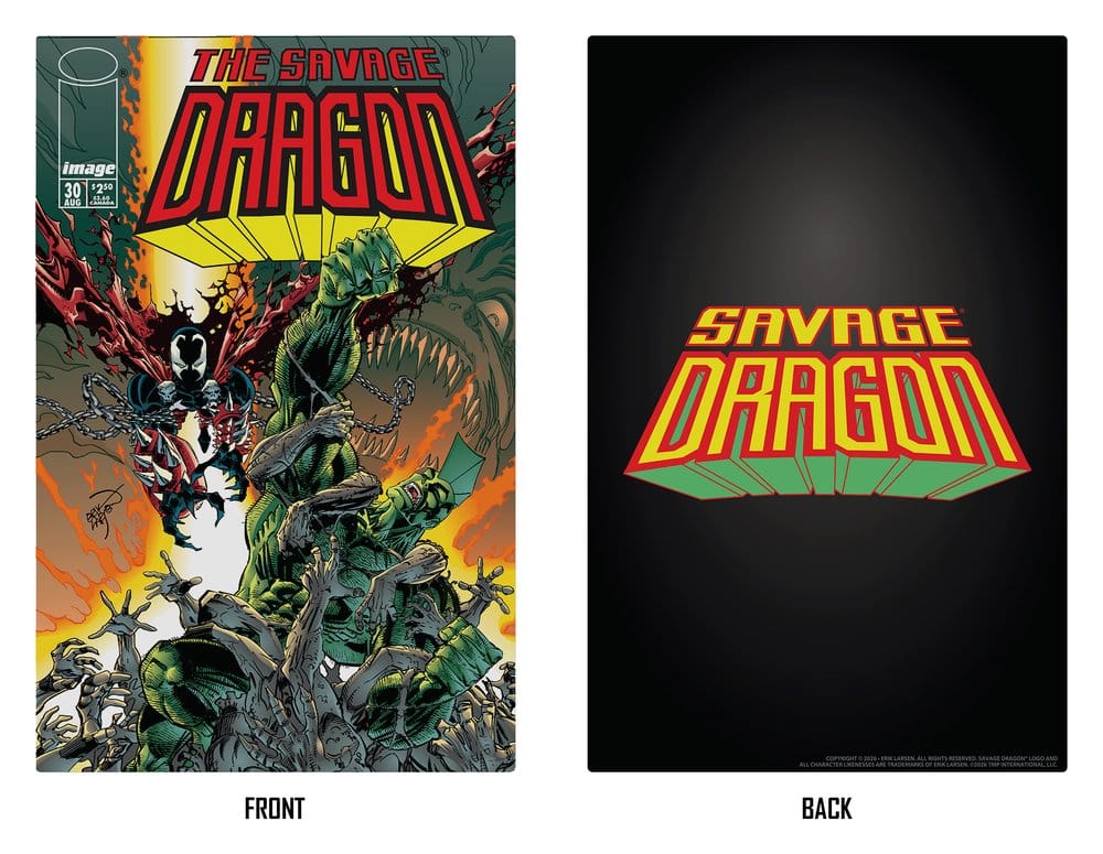 Savage Dragon Image Comics Founders Series McFarlane Elite Edition figurine Dragon 20 cm