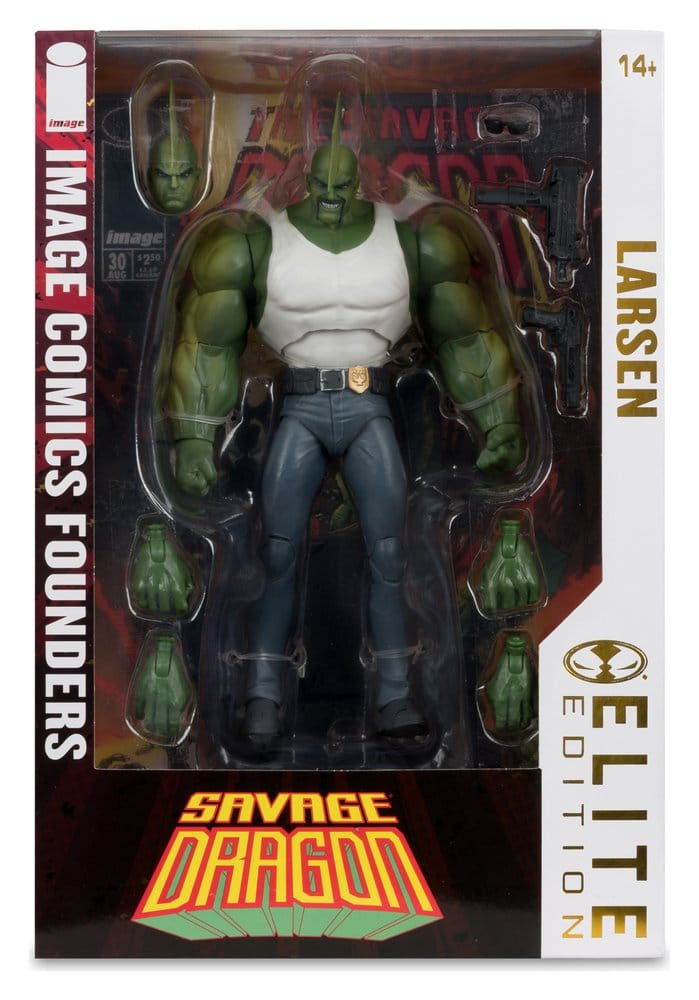 Savage Dragon Image Comics Founders Series McFarlane Elite Edition figurine Dragon 20 cm