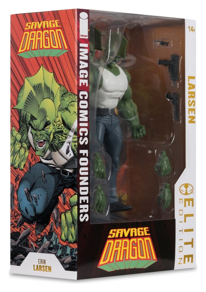 Savage Dragon Image Comics Founders Series McFarlane Elite Edition figurine Dragon 20 cm