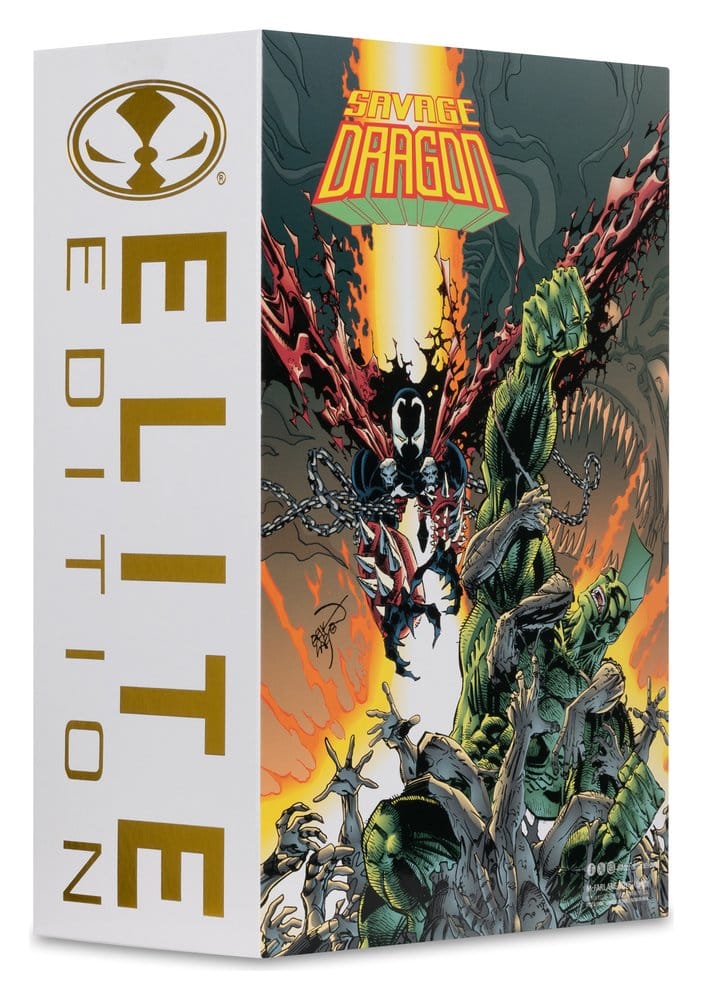 Savage Dragon Image Comics Founders Series McFarlane Elite Edition figurine Dragon 20 cm