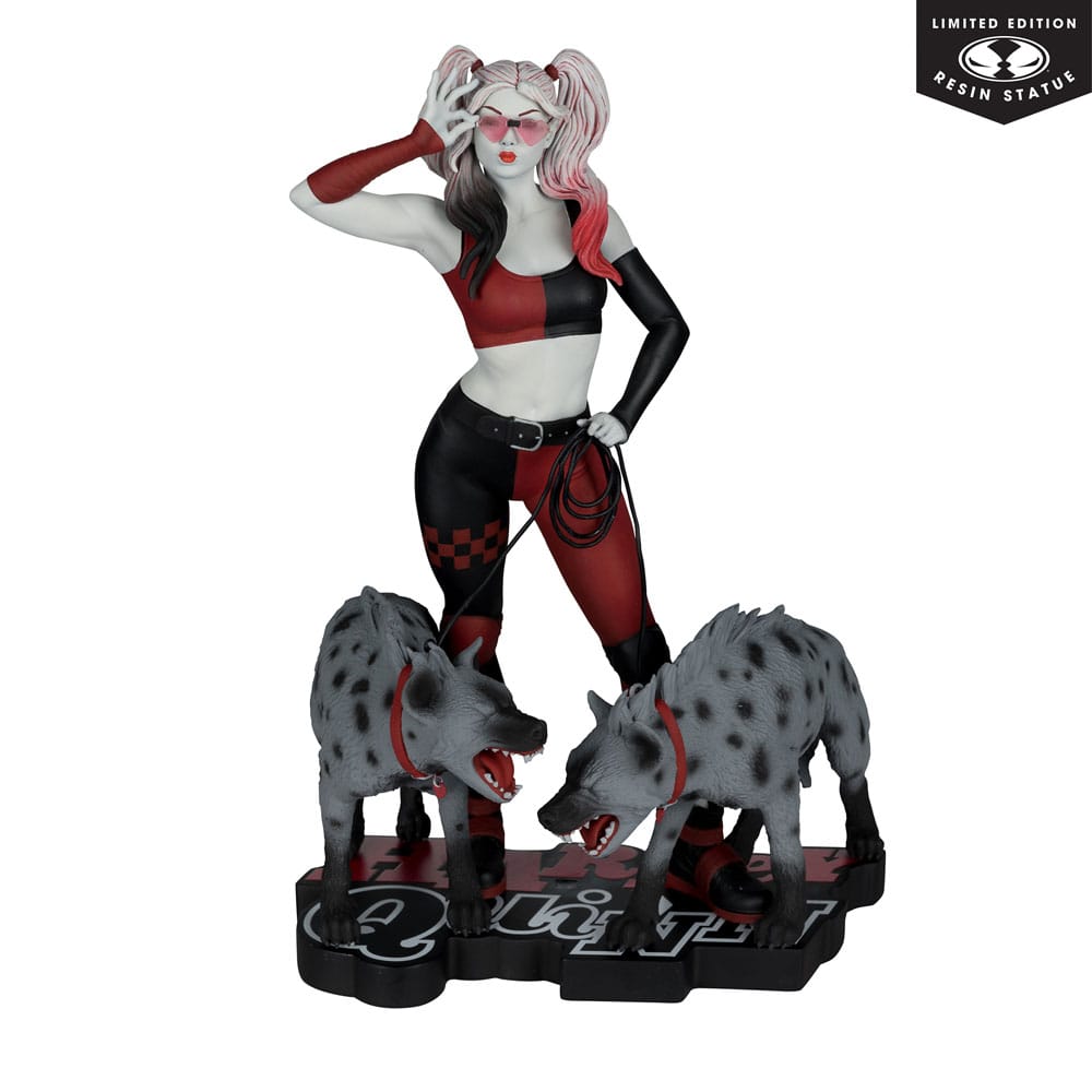 DC Direct statuette 1/10 Harley Quinn: Red, White & Black Harley Quinn by Jenny Frison 19 cm