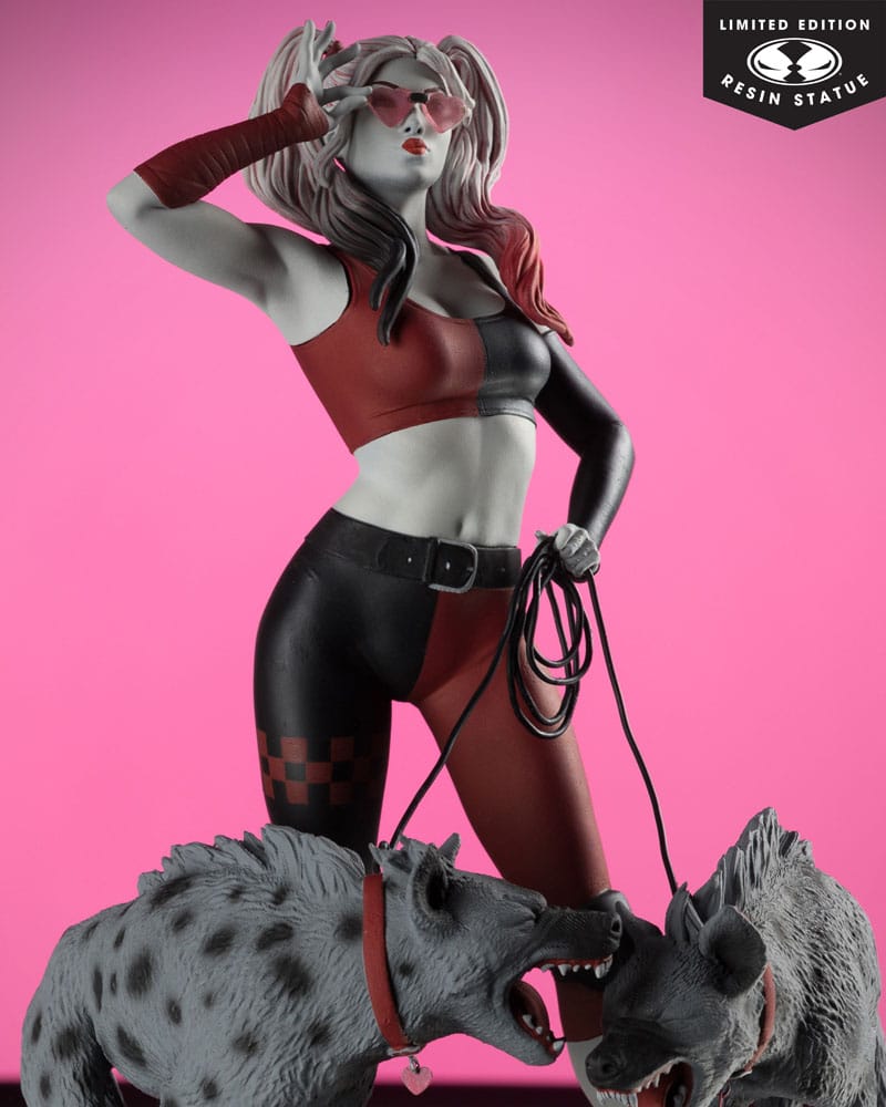 DC Direct statuette 1/10 Harley Quinn: Red, White & Black Harley Quinn by Jenny Frison 19 cm