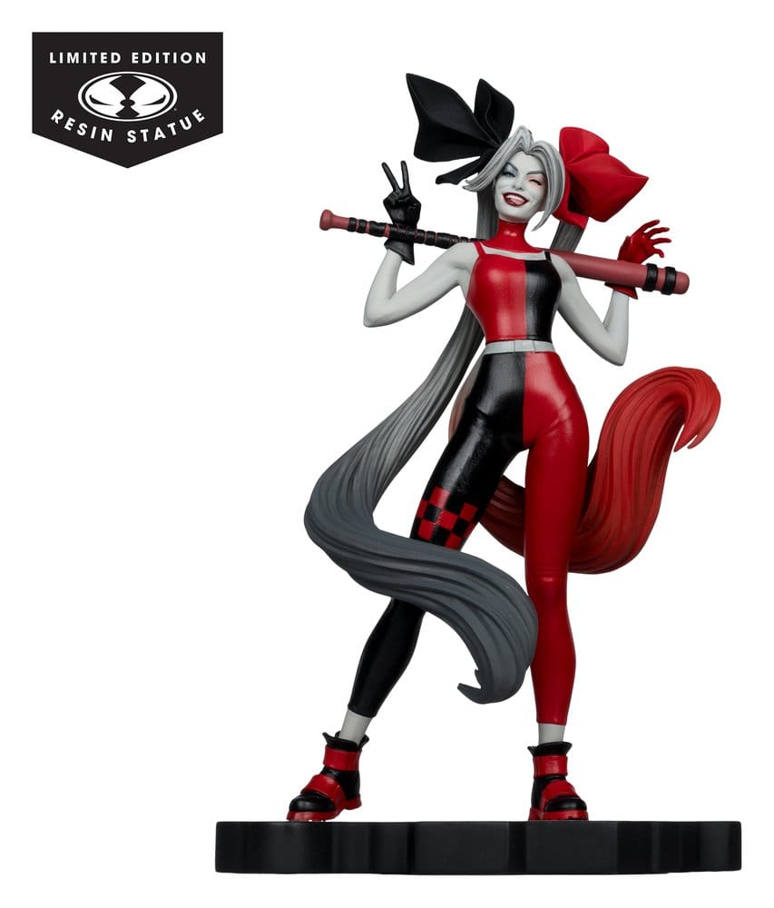 DC Direct Harley Quinn: Red, White & Black statuette 1/10 Harley Quinn by Alex Garner 21 cm