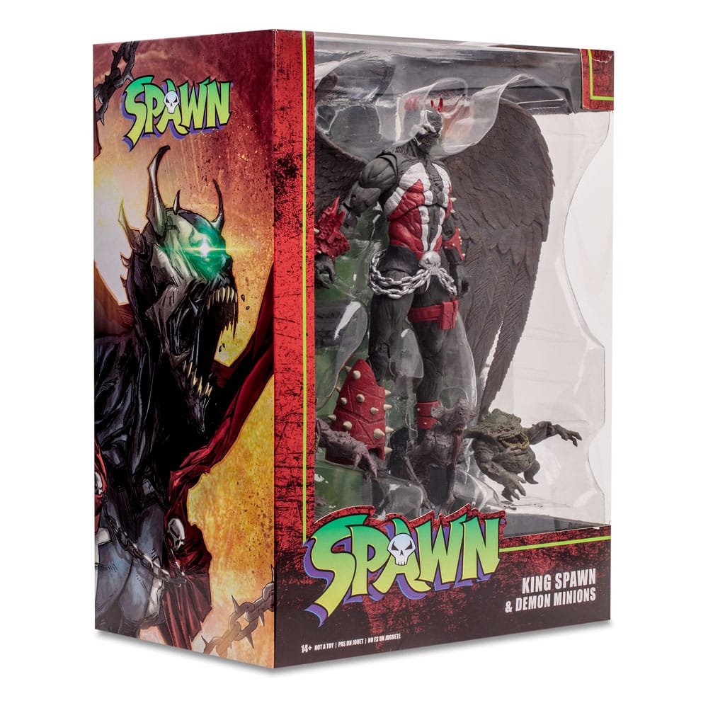 Spawn figurine Megafig King Spawn with Wings and Minions 30 cm