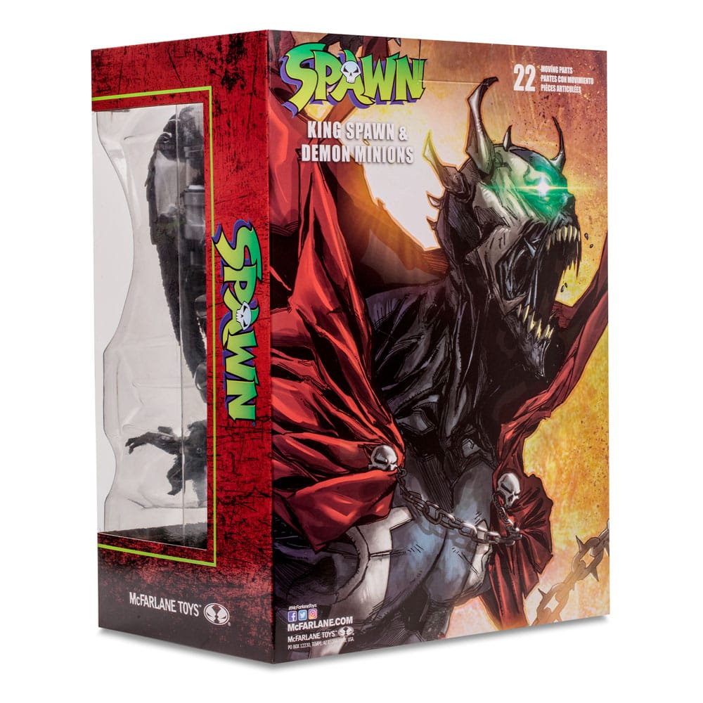 Spawn figurine Megafig King Spawn with Wings and Minions 30 cm