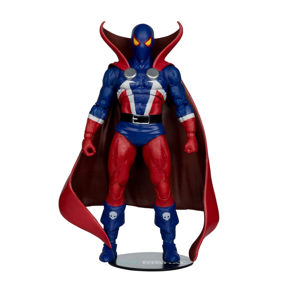 Spawn Page Punchers figurine Spawn 1977 Red and Blue (Chase) Red Platinum Edition 18 cm