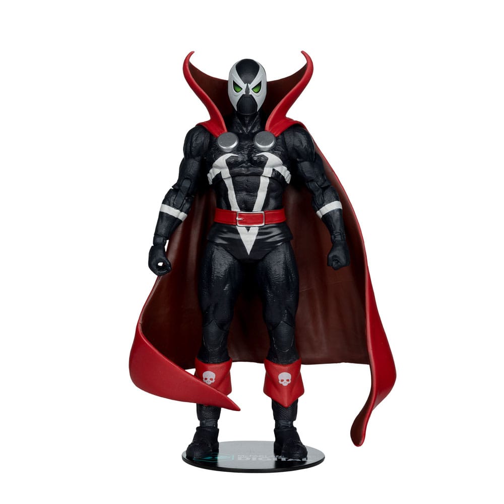 Spawn Page Punchers figurine Spawn 1977 Red and Black (Chase) Red Platinum Edition 18 cm