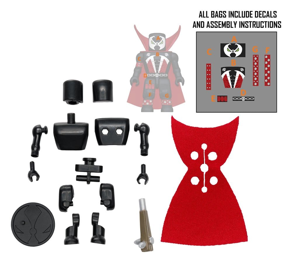 Spawn présentoir figurines de construction Blind Bag 5 cm (36)
