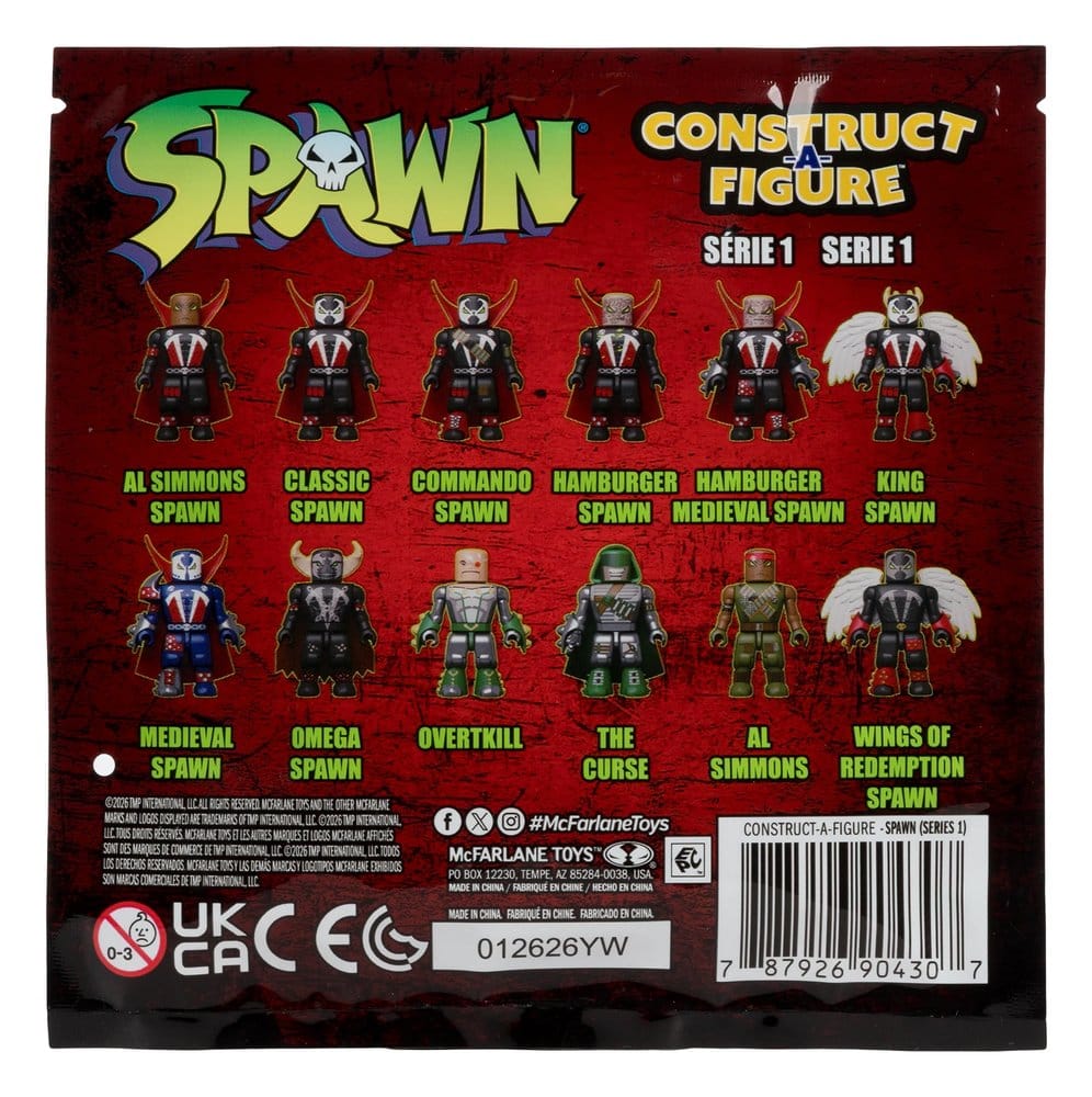 Spawn présentoir figurines de construction Blind Bag 5 cm (36)