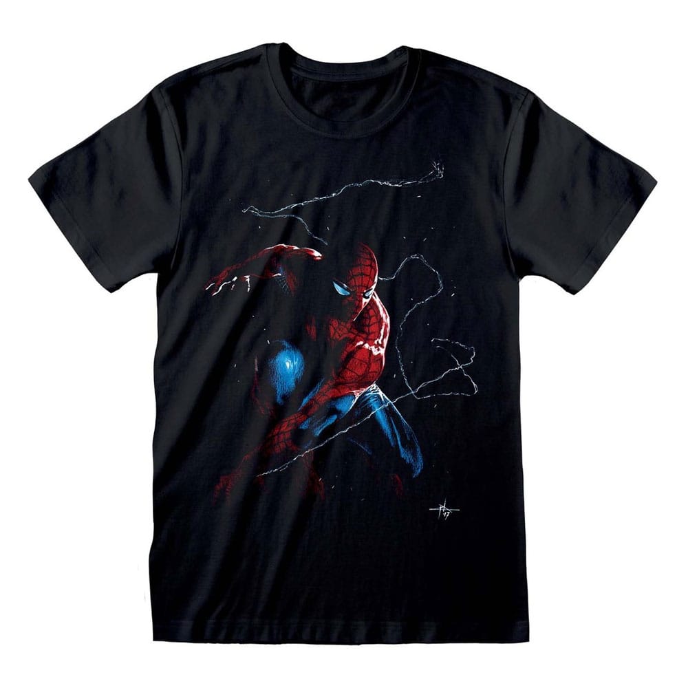 Marvel Comics Spider-Man T-Shirt Spidey Art (M)
