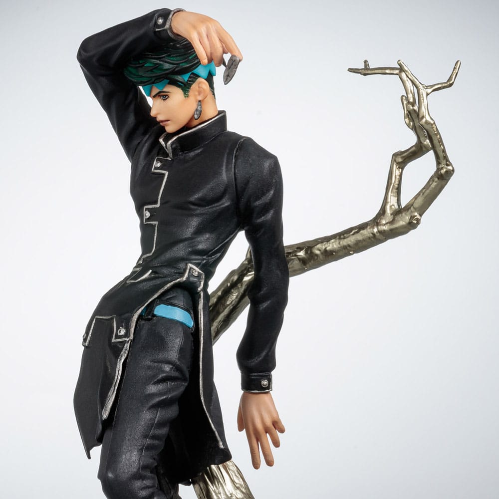 JoJo's Bizarre Adventure stylo figurine Rohan Kishibe Black Ver. 19 cm