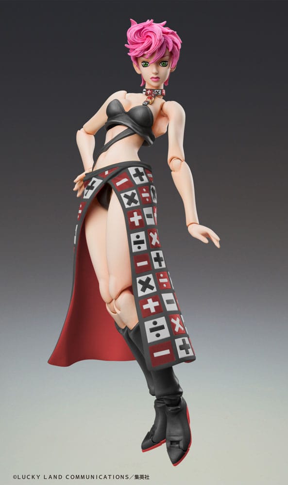 JoJo's Bizarre Adventure Part 5 figurine Super Action Chozokado Trish Una Black Ver. 15 cm