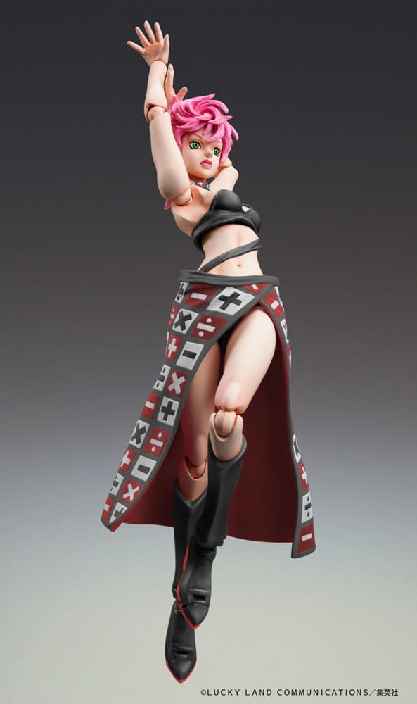 JoJo's Bizarre Adventure Part 5 figurine Super Action Chozokado Trish Una Black Ver. 15 cm