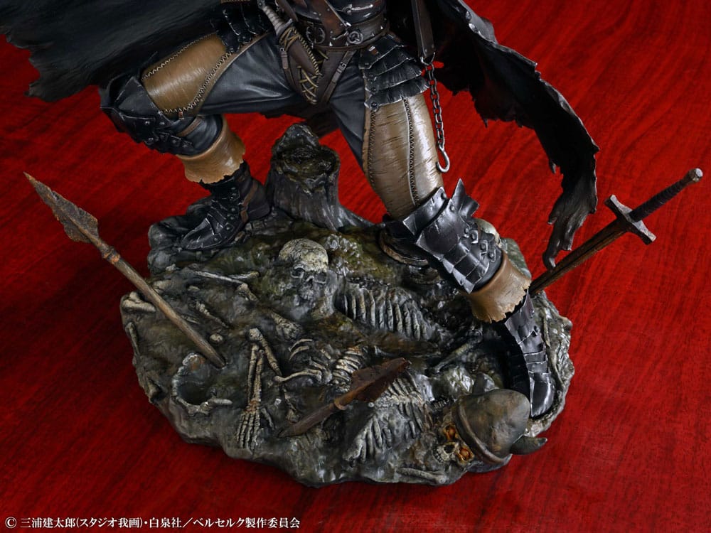 Berserk statuette PVC 1/7 Guts Black Swordsman Ver. 26 cm
