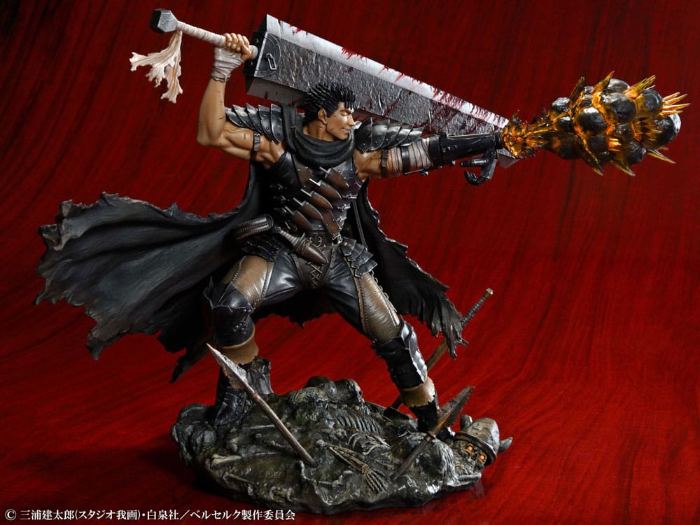 Berserk statuette PVC 1/7 Guts Black Swordsman Ver. 26 cm