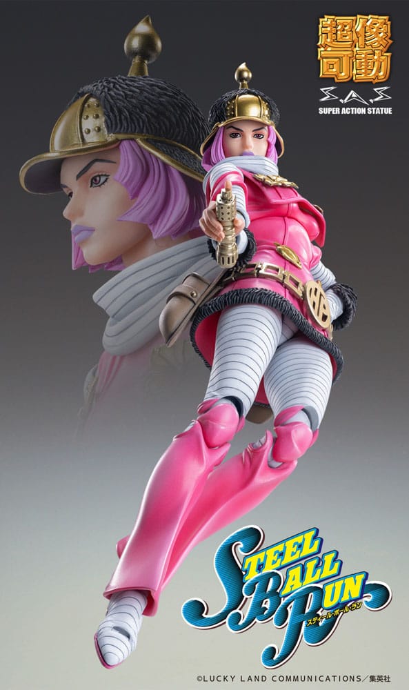 JoJo's Bizarre Adventure Part 7: Steel Ball Run figurine Super Action Chozokado (Hot Pants) 16 cm