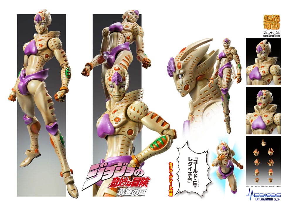 JoJo's Bizarre Adventure Part 5: Golden Wind figurine Chozokado G·E·R 16 cm