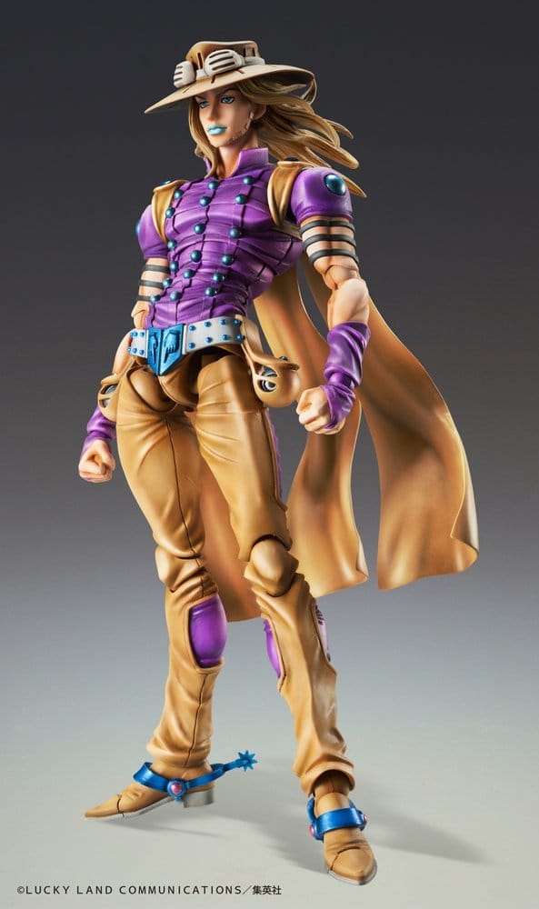 JoJo's Bizarre Adventure Part 7: Steel Ball Run figurine Super Action Chozokado Gyro Zeppeli Ver.1.5 16 cm