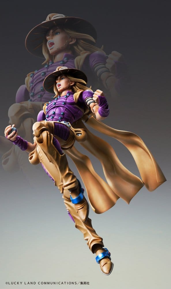 JoJo's Bizarre Adventure Part 7: Steel Ball Run figurine Super Action Chozokado Gyro Zeppeli Ver.1.5 16 cm
