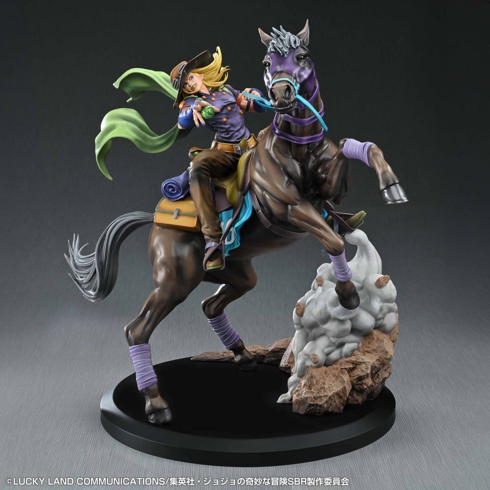 JoJo's Bizarre Adventure: Steel Ball Run figurine Gyro Zeppeli & Valkyrie 31 cm