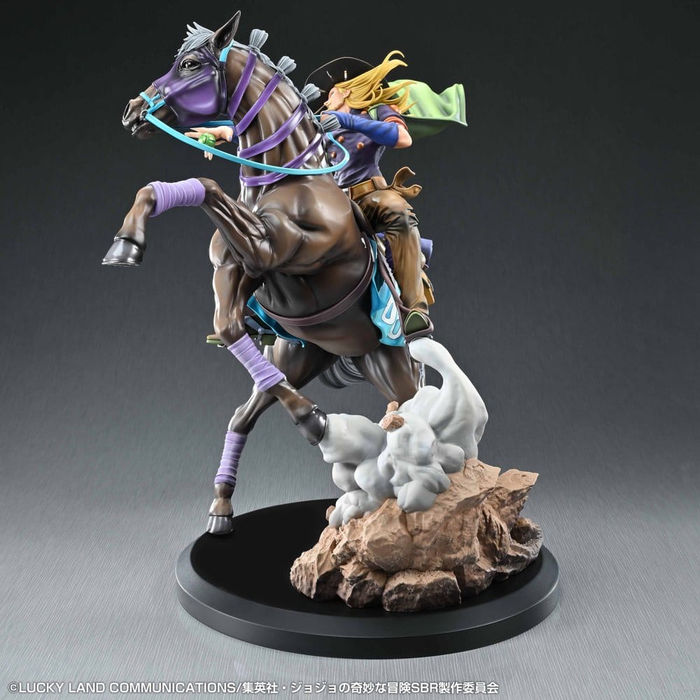 JoJo's Bizarre Adventure: Steel Ball Run figurine Gyro Zeppeli & Valkyrie 31 cm