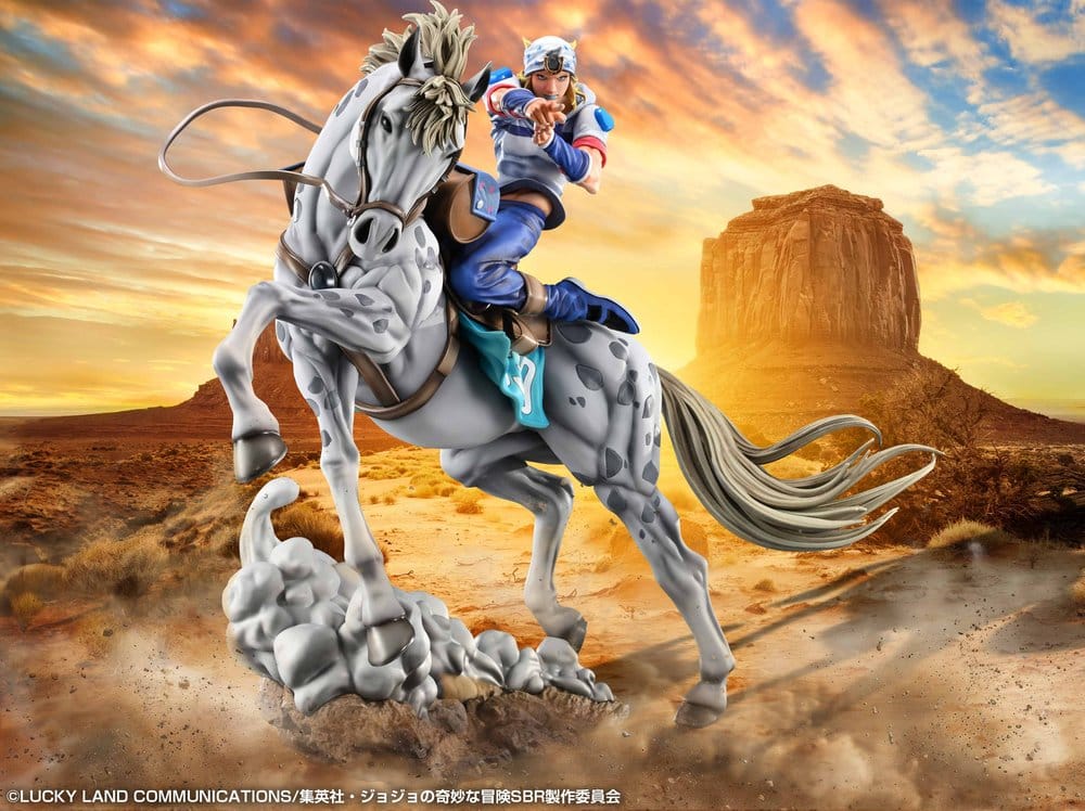 JoJo's Bizarre Adventure: Steel Ball Run Chozo Art Collection PVC Figurine Johnny Joestar & Slow Dancer 30 cm