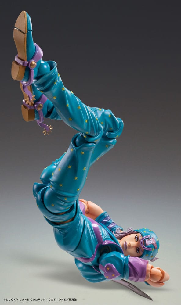 JoJo's Bizarre Adventure Part7 Steel Ball Run figurine Super Action Chozokado Johnny Joestar Second 15 cm