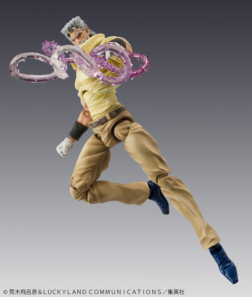 JoJo's Bizarre Adventure pack 2 figurines PVC Chozokado Joseph Joestar & Iggy