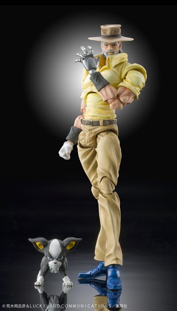 JoJo's Bizarre Adventure pack 2 figurines PVC Chozokado Joseph Joestar & Iggy