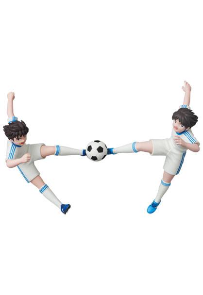 Captain Tsubasa Series 2 mini figurines UDF Ohzora Tsubasa and Misaki Taro (Twin shoot) (Reproduction) 13 cm