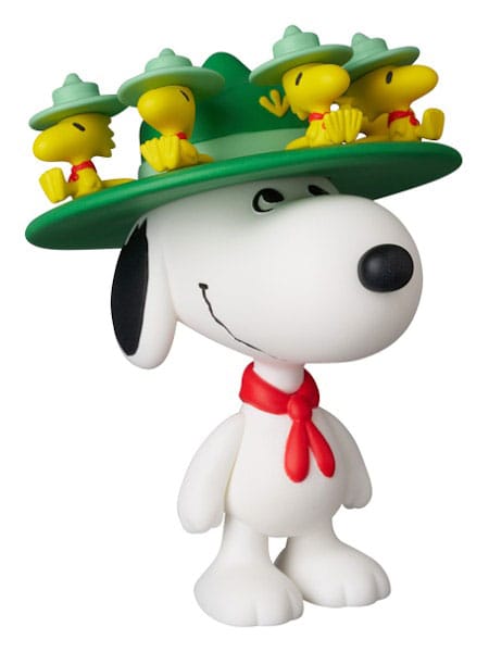 Peanuts mini figurine Medicom UDF série 18 Snoopy & Woodstock 8 cm