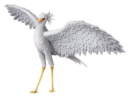 Flow figurine PVC UDF Secretarybird