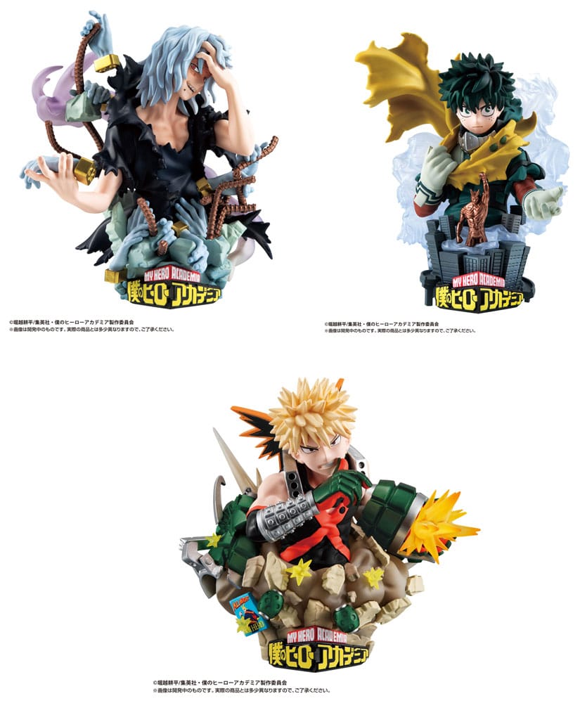 My Hero Academia Petitrama EX Series pack 3 trading figures Type-Decision 9 cm