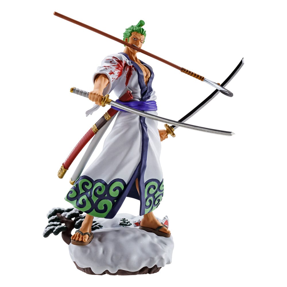 One Piece Petitrama set figurines PVC Logbox Re Birth Wano Kuni Vol.1 9 cm