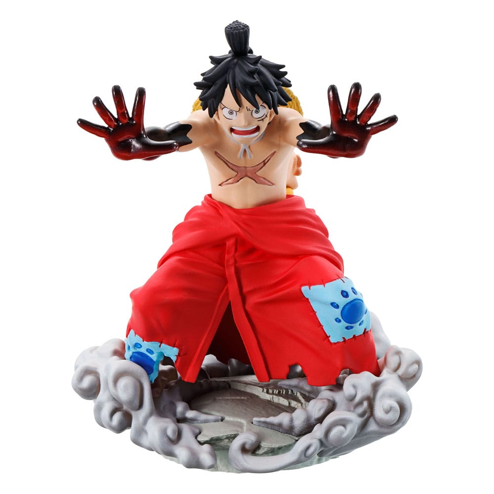 One Piece Petitrama set figurines PVC Logbox Re Birth Wanokuni Vol. 2 Set 9 cm