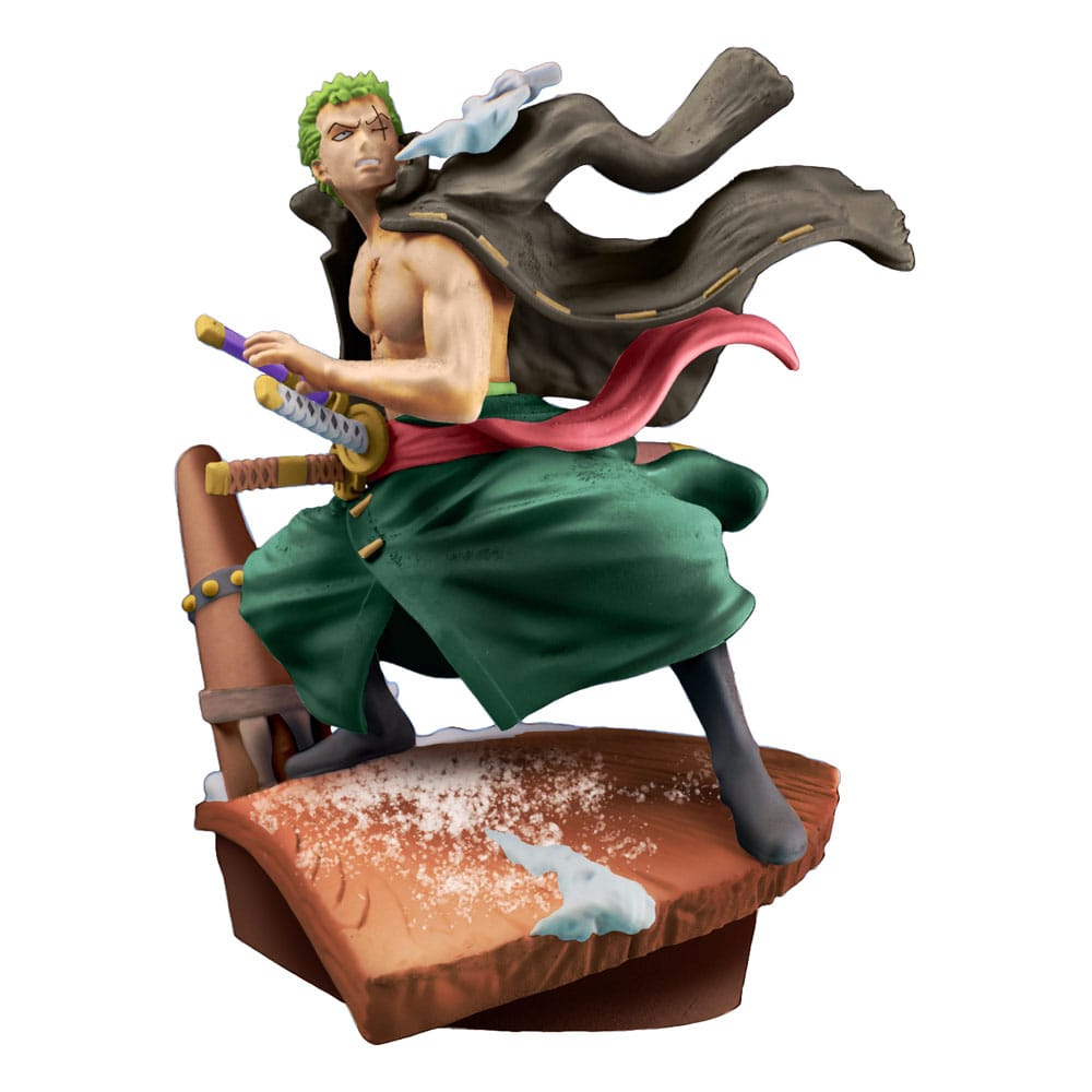 One Piece Petitrama set 4 figurines PVC Logbox Re Birth Egghead 9 cm