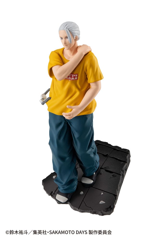 Sakamoto Days Petitrama EX Series pack 4 trading figures Cut Out Scenes Set 9 cm