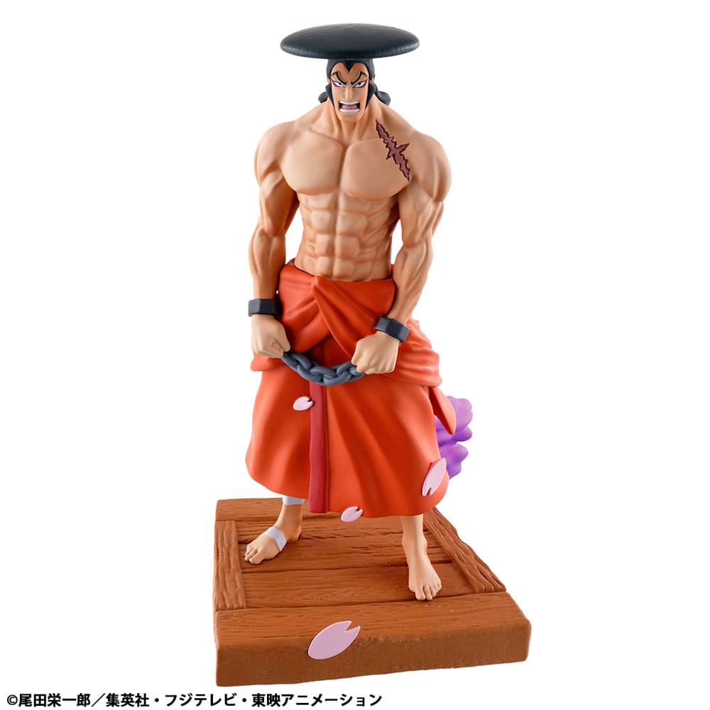One Piece Petitrama set figurines PVC Logbox Re Birth Wano Kuni Vol.1 9 cm