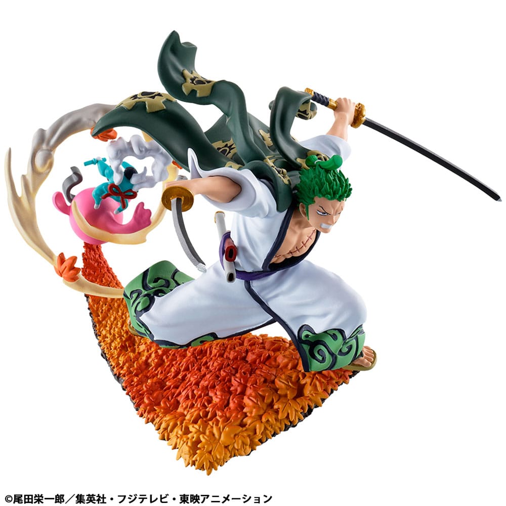 One Piece Petitrama set figurines PVC Logbox Re Birth Wano Kuni Vol.1 9 cm