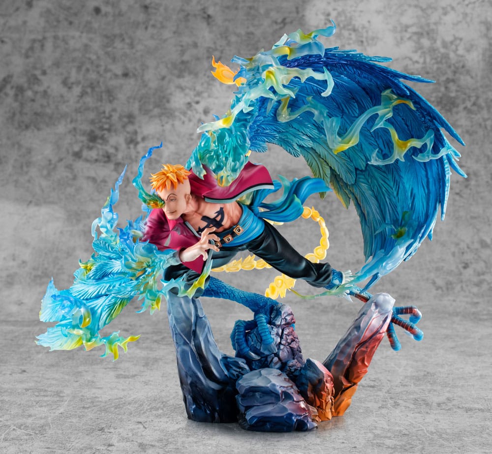 One Piece statuette PVC P.O.P. MAS Maximum Marco the Phoenix Leader of 1st group of Whitebeard Pirates 32 cm
