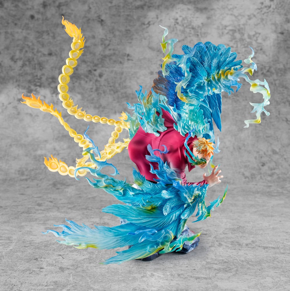 One Piece statuette PVC P.O.P. MAS Maximum Marco the Phoenix Leader of 1st group of Whitebeard Pirates 32 cm