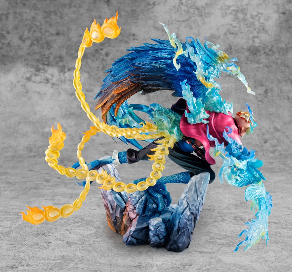 One Piece statuette PVC P.O.P. MAS Maximum Marco the Phoenix Leader of 1st group of Whitebeard Pirates 32 cm