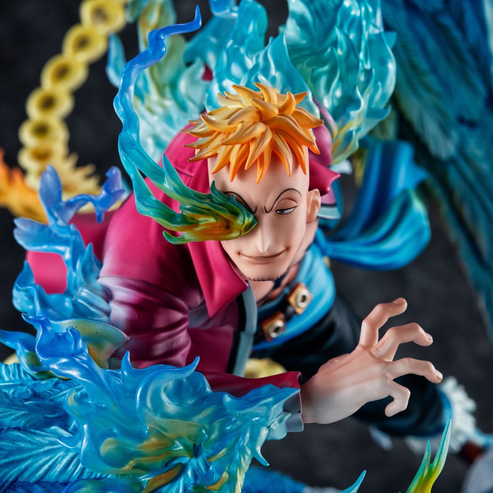 One Piece statuette PVC P.O.P. MAS Maximum Marco the Phoenix Leader of 1st group of Whitebeard Pirates 32 cm