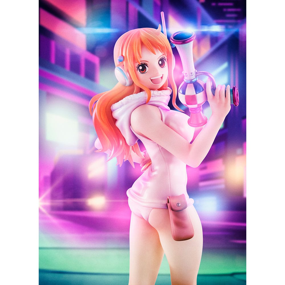 One Piece statuette PVC Portrait Of Pirates Nami Evolutionary History 25 cm