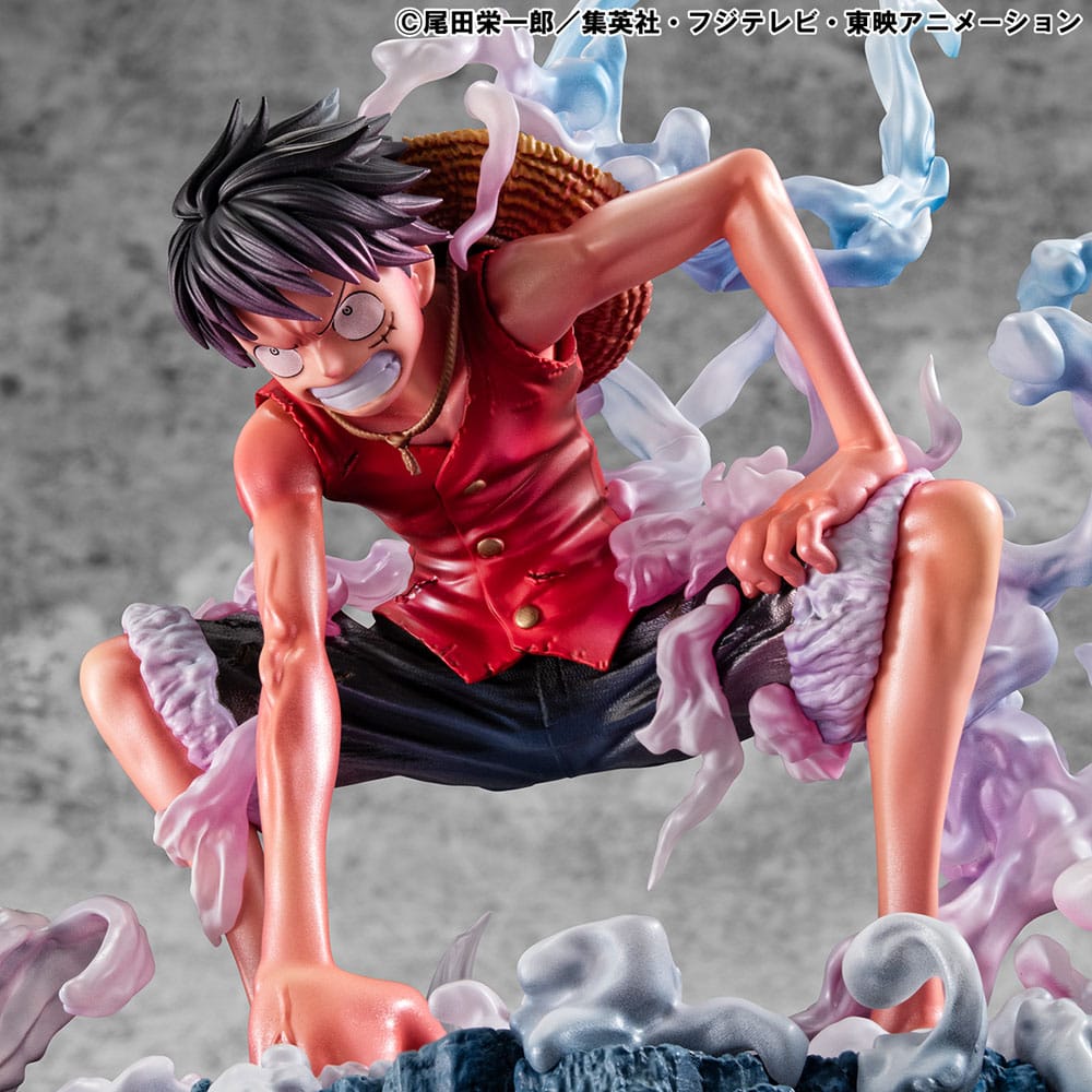 One Piece statuette PVC P.O.P. Monkey D. Luffy Gear 2 Limited Edition 19 cm