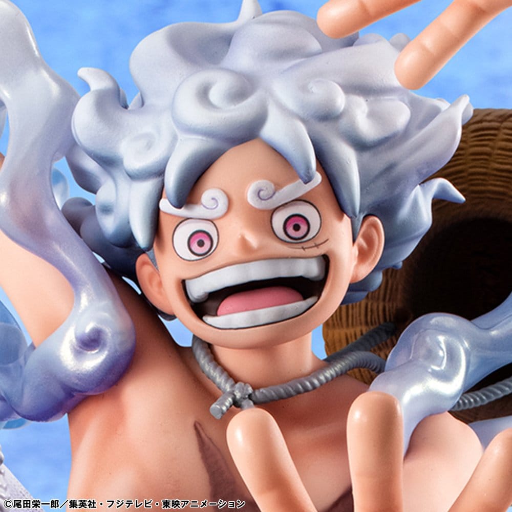 One Piece figurine PVC Portrait.Of.Pirates "Evolutionary History" Monkey D. Luffy "Gear Fifth" 26 cm
